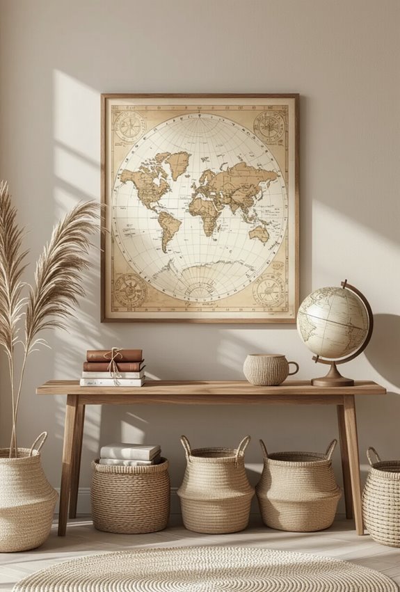 travel maps and mandalas
