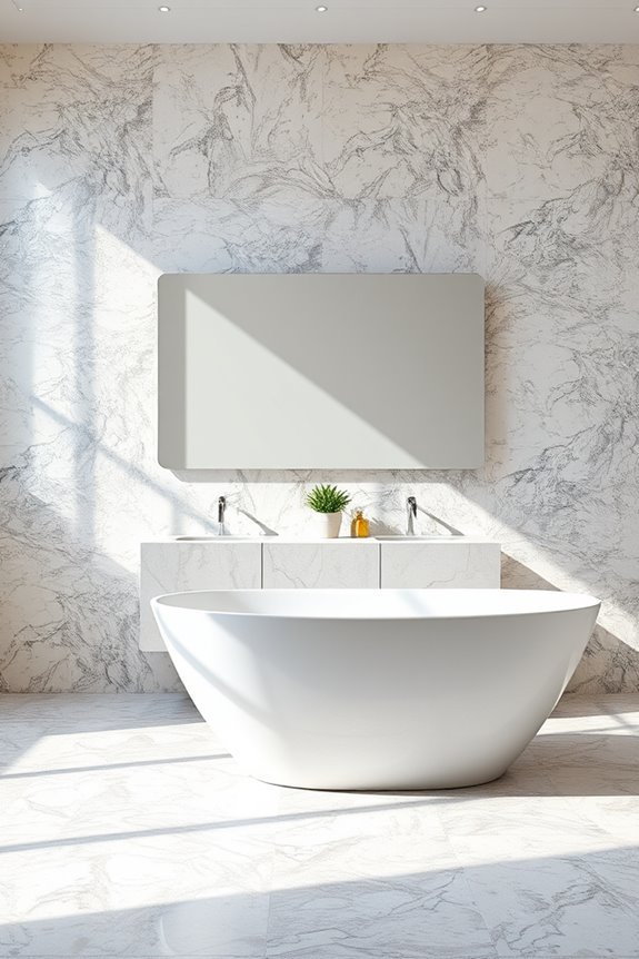 trendy durable bathroom panels