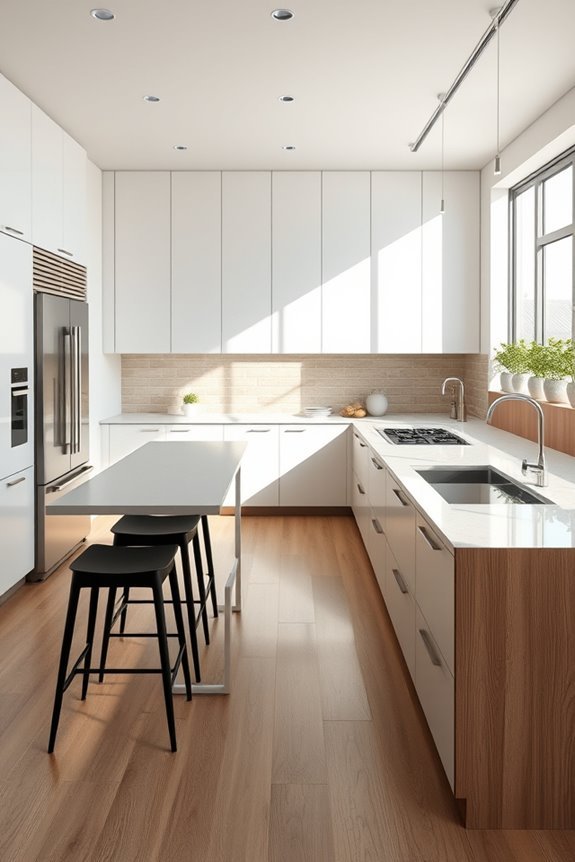 trendy kitchen color combinations