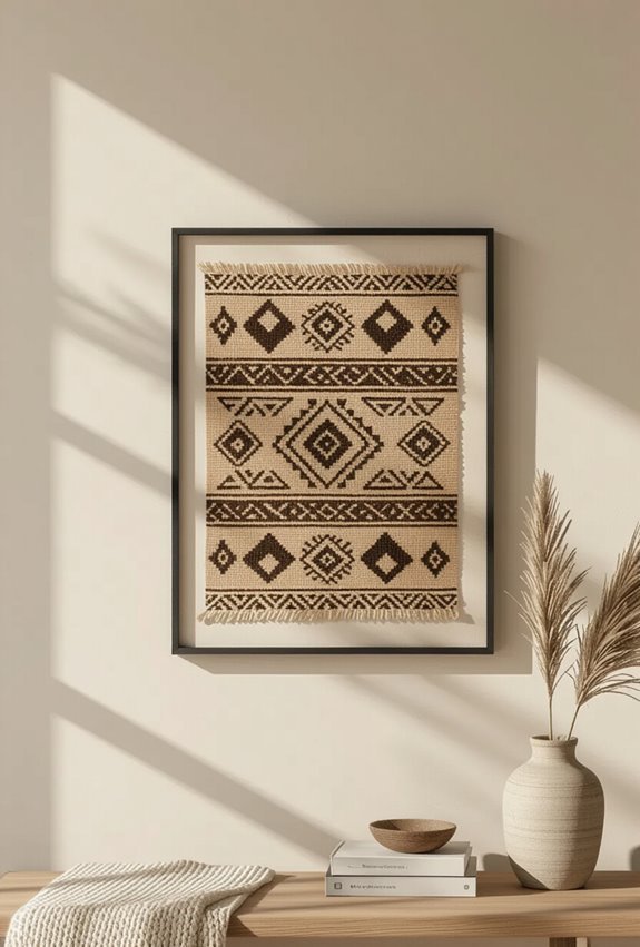tribal patterns minimalist frames