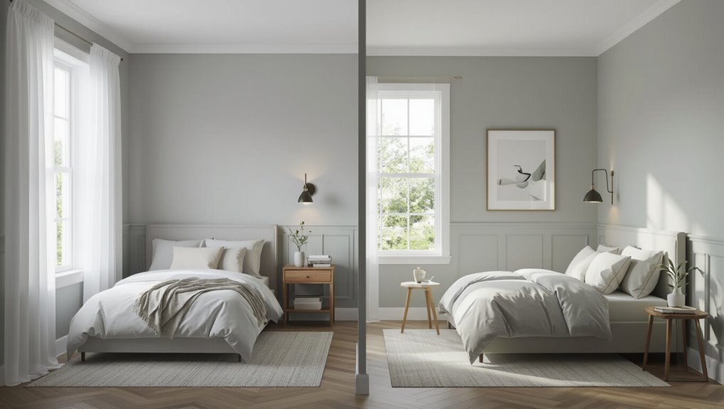 trim color and lighting
