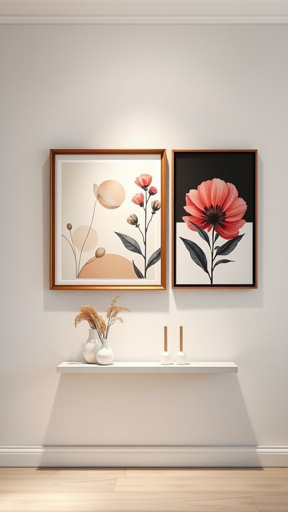 triptych art for impact