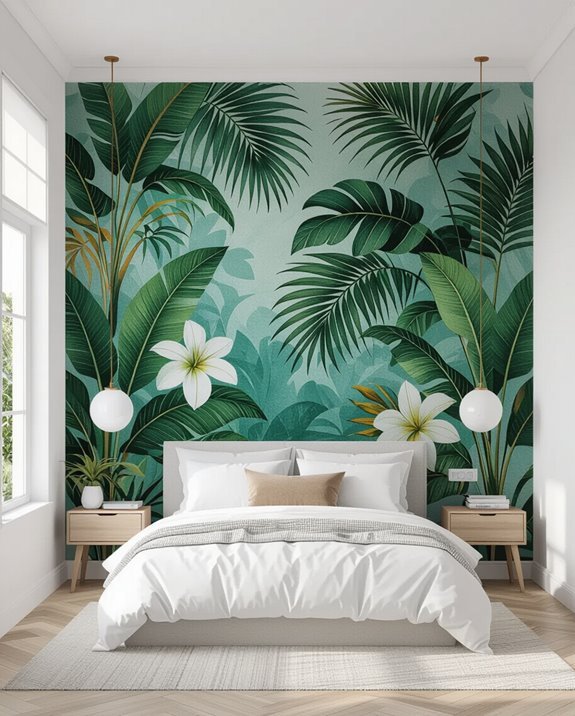 tropical bedroom transformation ideas