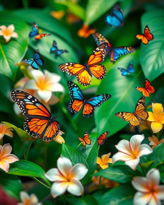 tropical butterfly habitat celebration