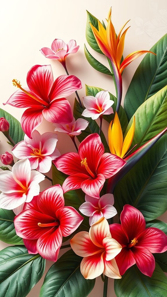 tropical floral energy infusion