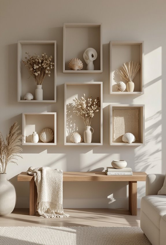 turn keepsakes into focal points