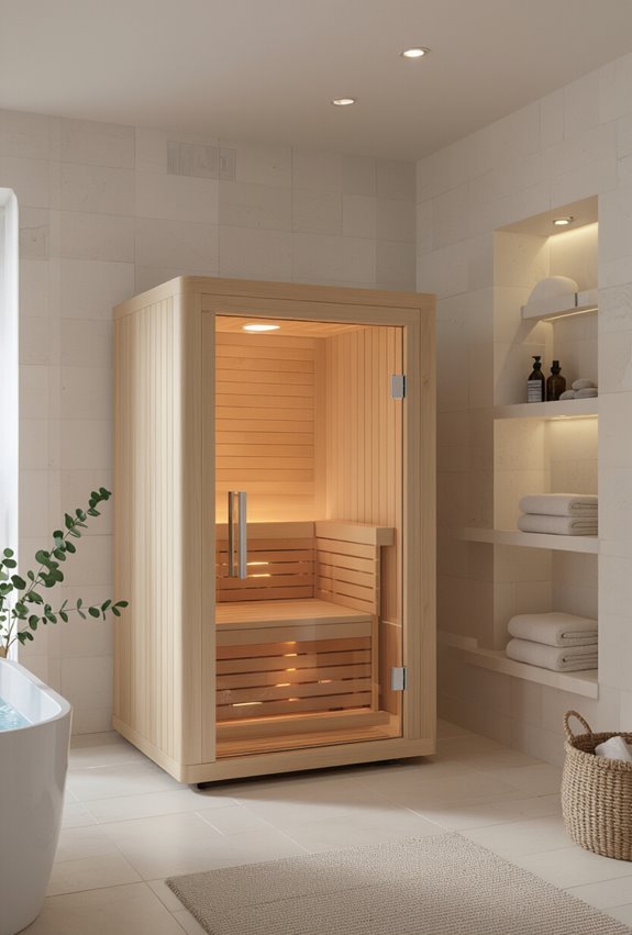 turnkey freestanding sauna modules