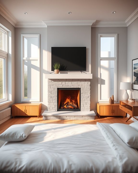 tv fireplace mounting tips