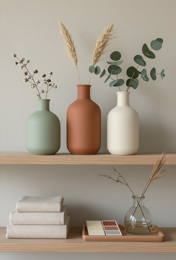 two to three dominant hues