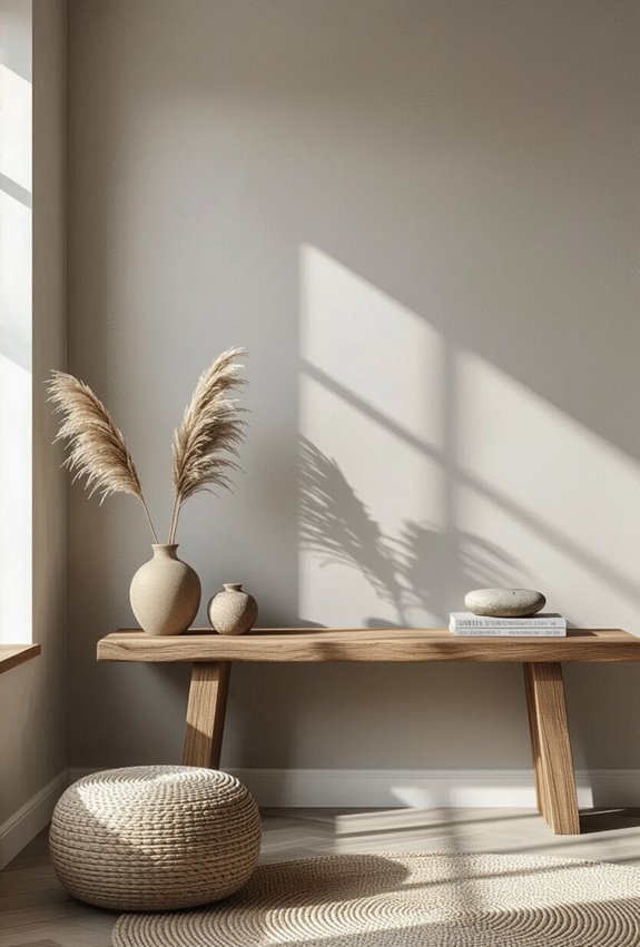 two tone textured plaster contrast