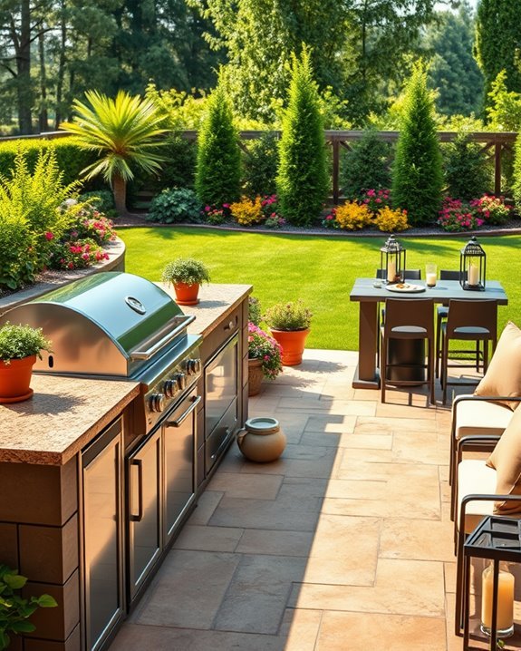 ultimate bbq entertaining space