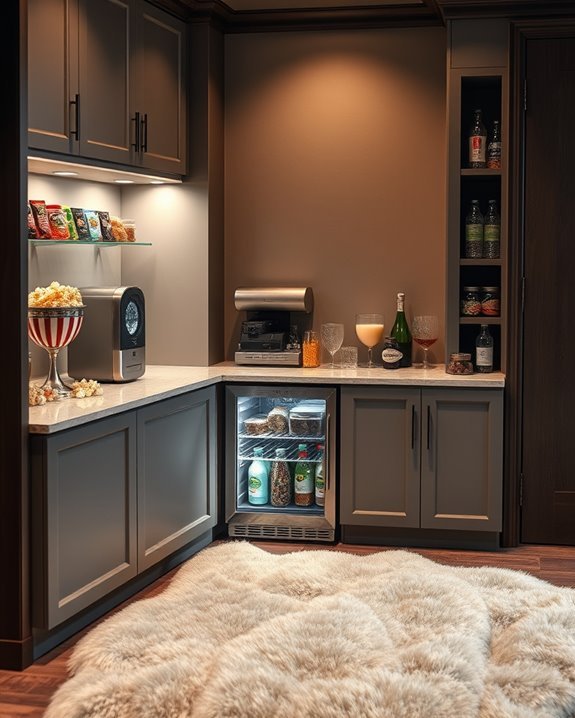 ultimate entertainment snack bar