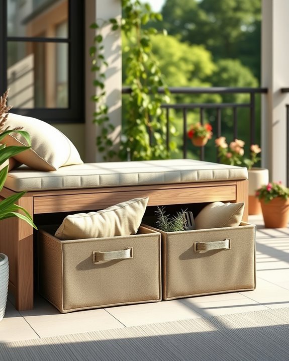 under bench storage organization solutions