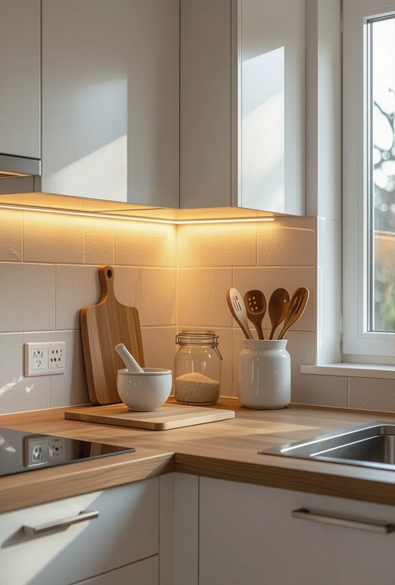 under cabinet led countertop lighting