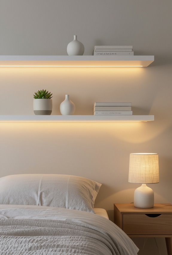 under cabinet led shelf lighting
