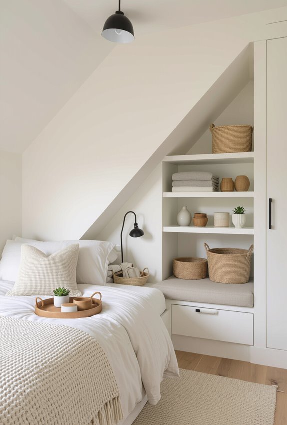 under stair built in storage