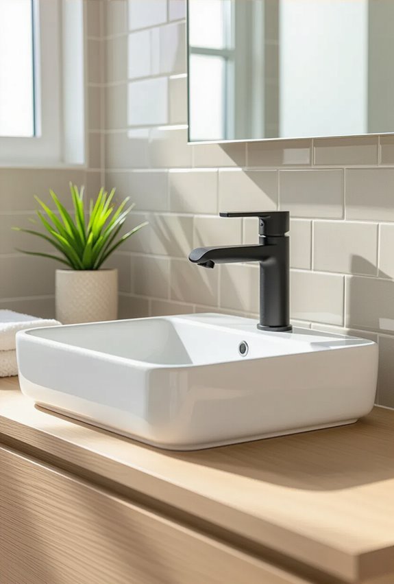 undermount or vessel sink