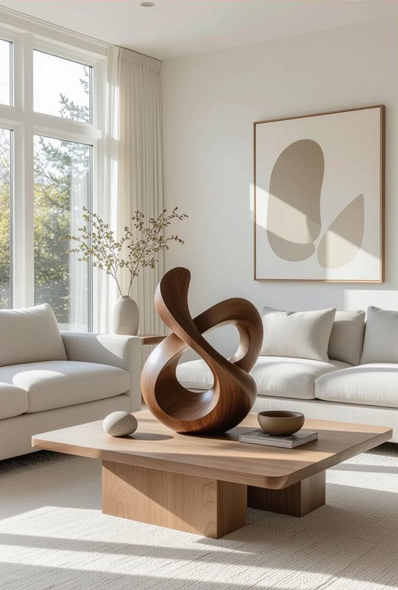unexpected sculptural conversational art