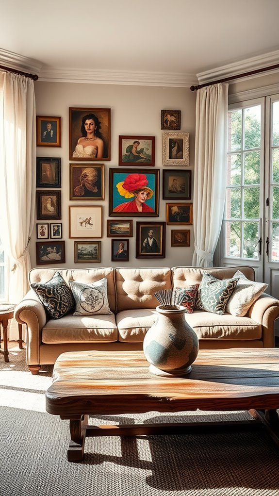 unique and varied furnishings