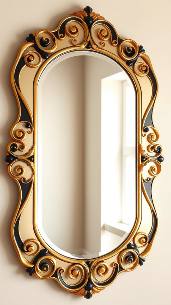 unique artistic mirror ideas
