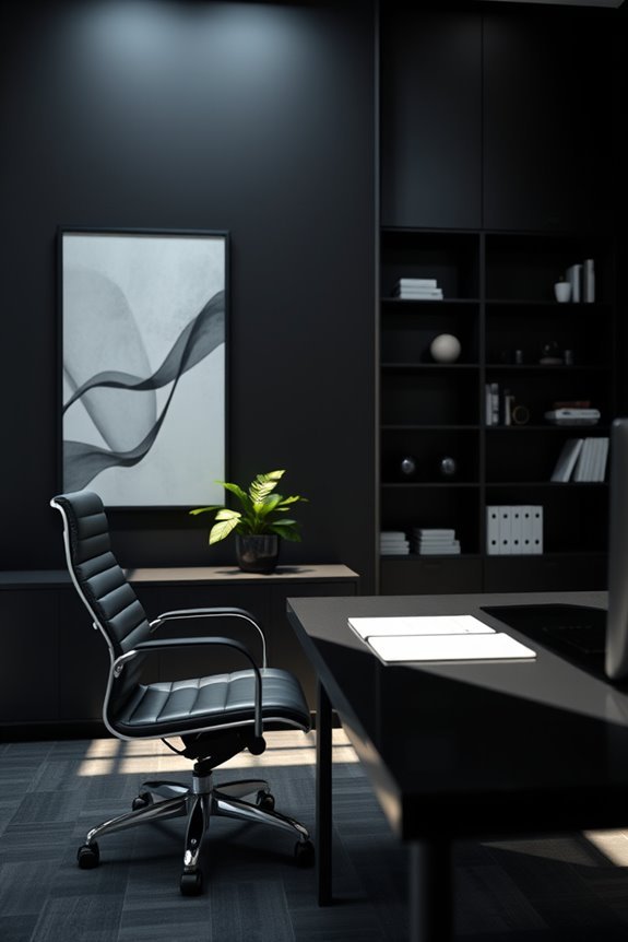 unique black wall designs
