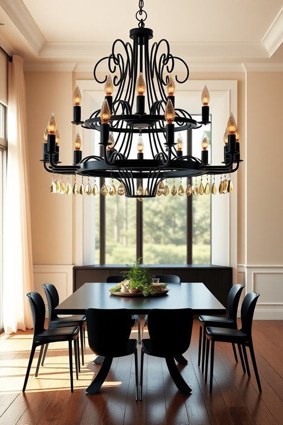unique bulb chandelier appeal