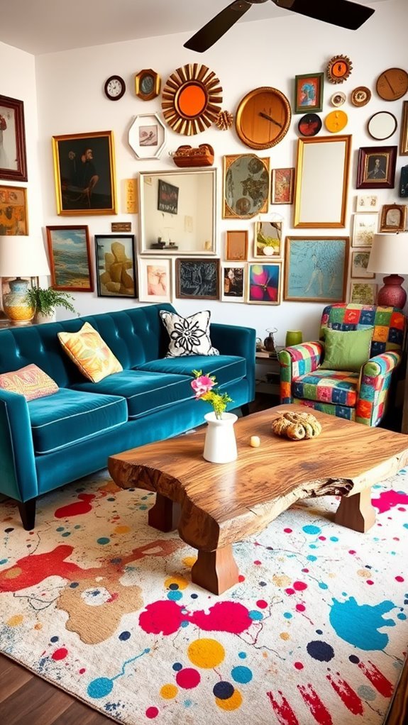 unique furniture style blend