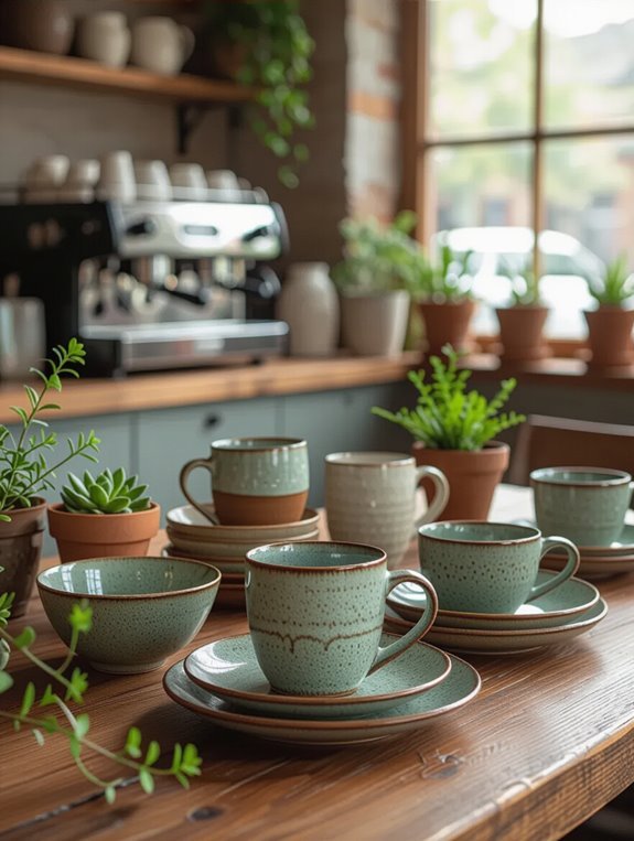 unique handmade ceramic tableware