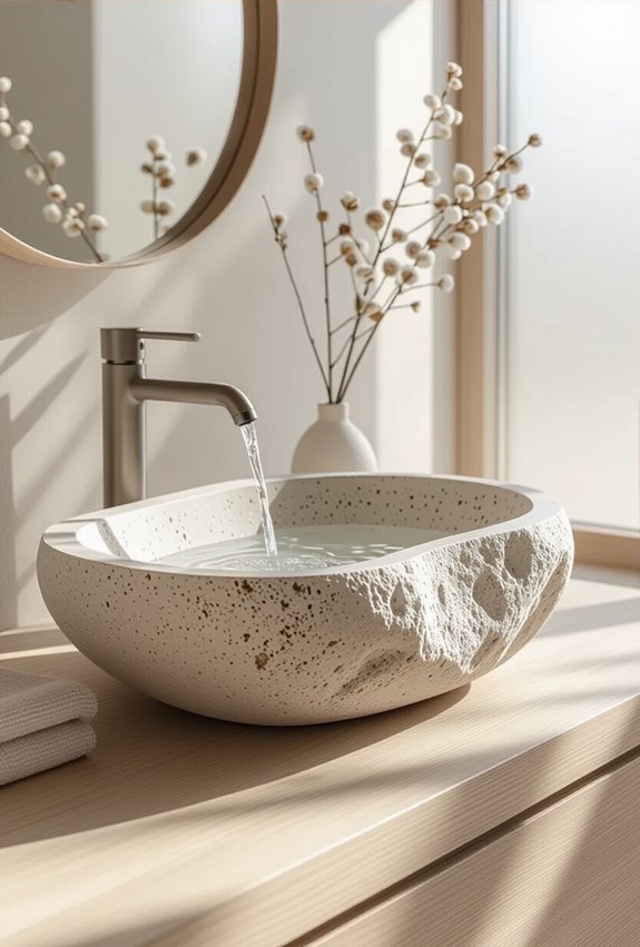 unique honed natural stone