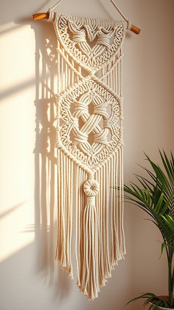 unique macram wall decor
