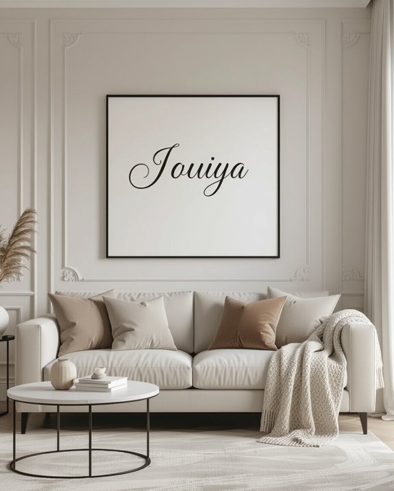 unique personalized name decor