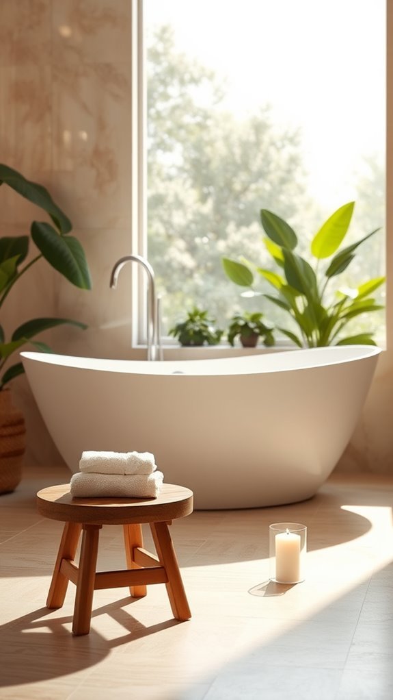 unique standalone soaking tubs