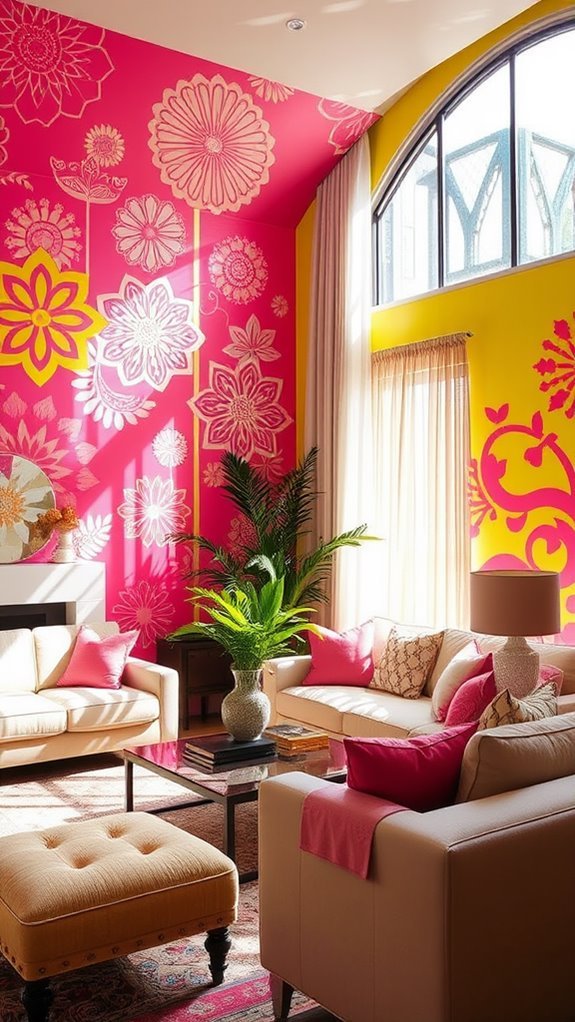 unique stencil design ideas