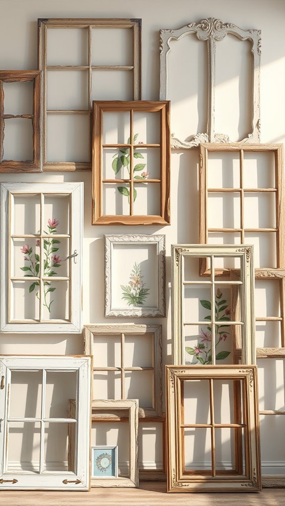 upcycled frames for creativity