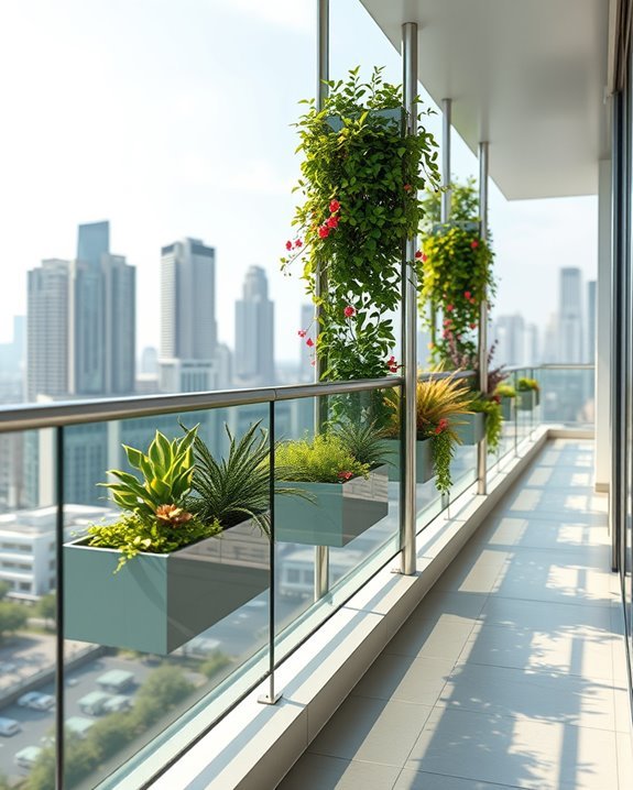 urban balcony glass gardens