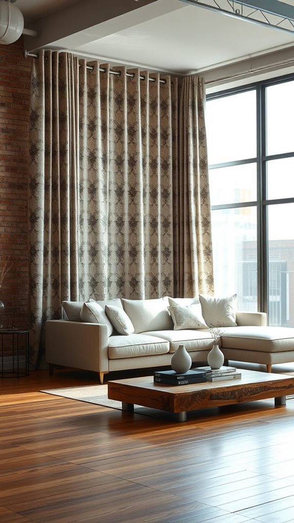 urban loft curtain styles