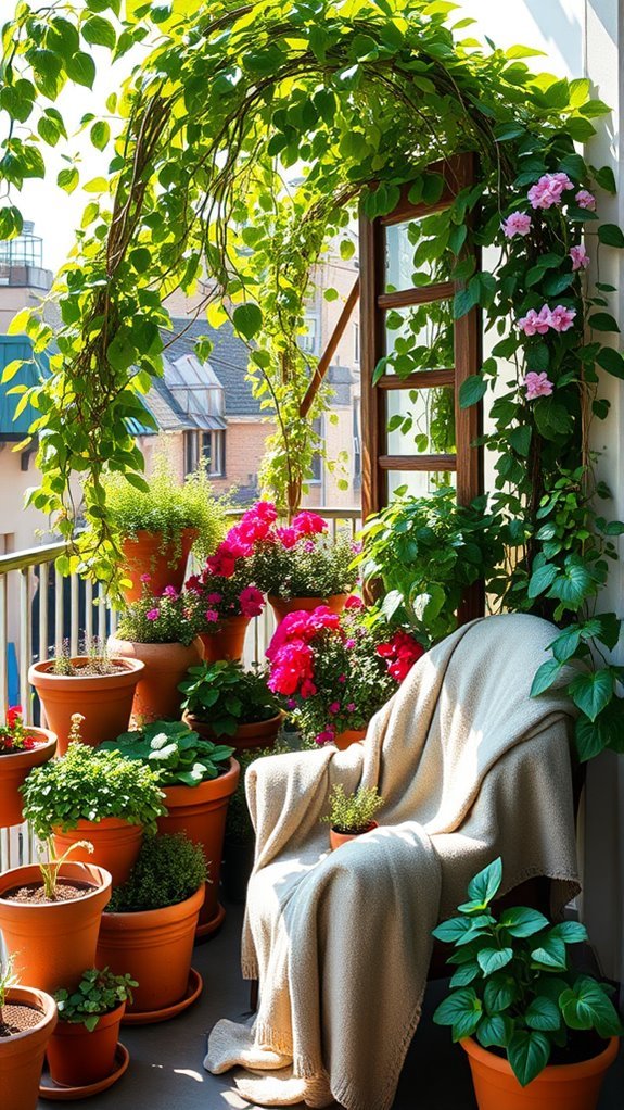 urban oasis container gardening