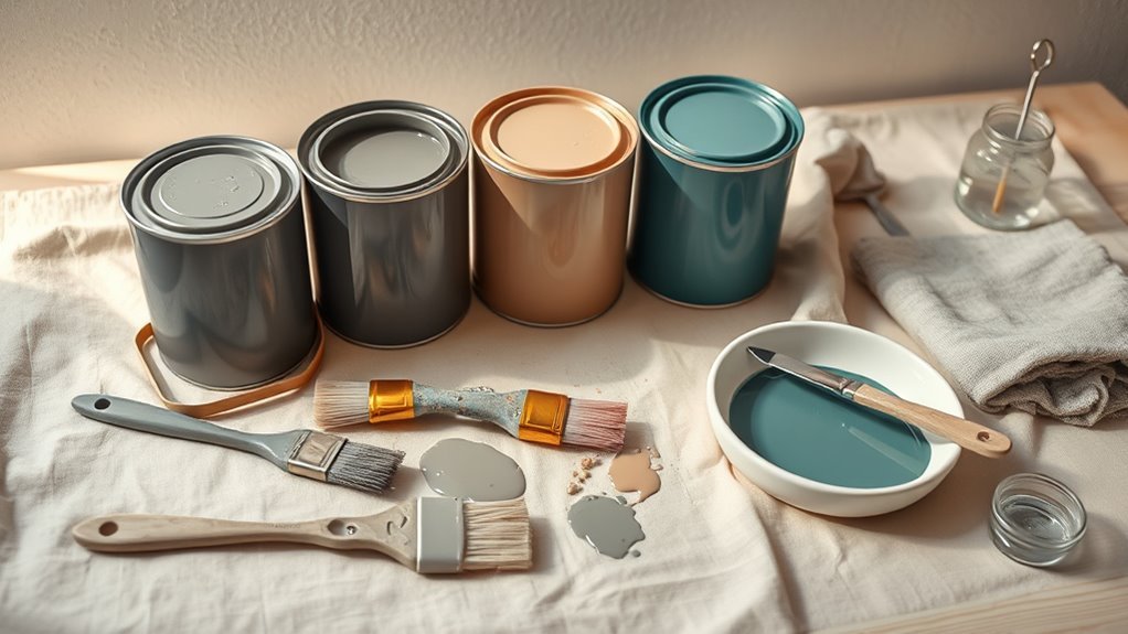 use high flow contrasting colors