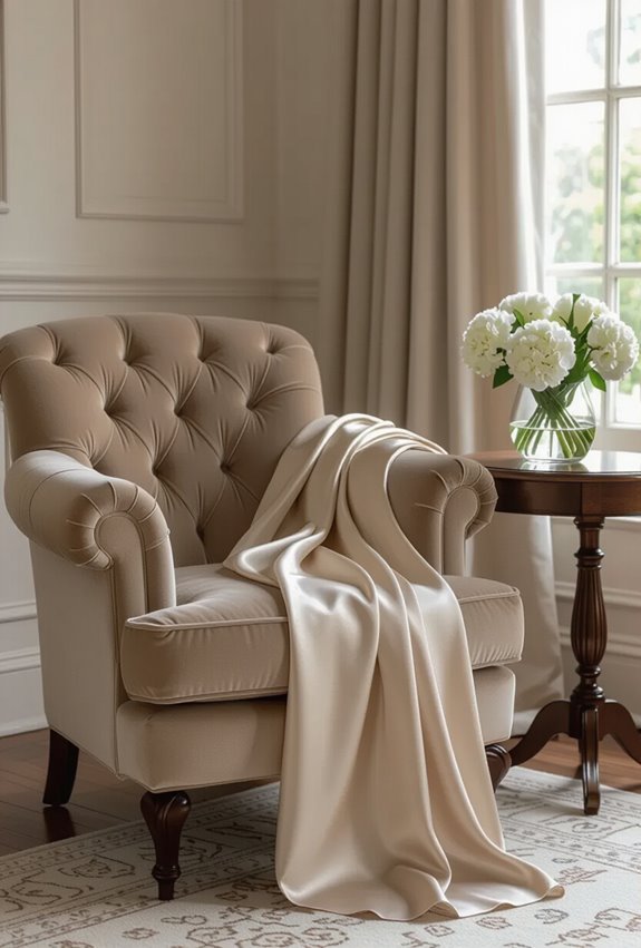 velvet and silk luxury