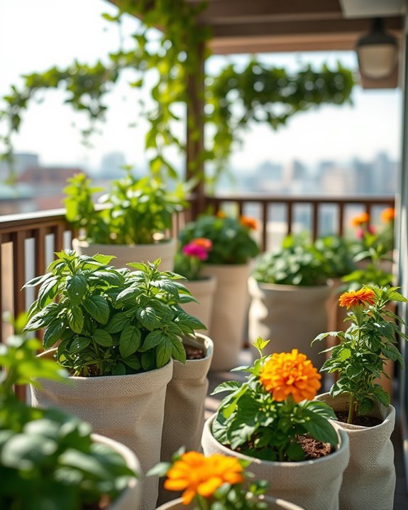 versatile breathable lightweight planters