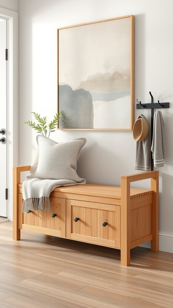versatile entryway bench decor