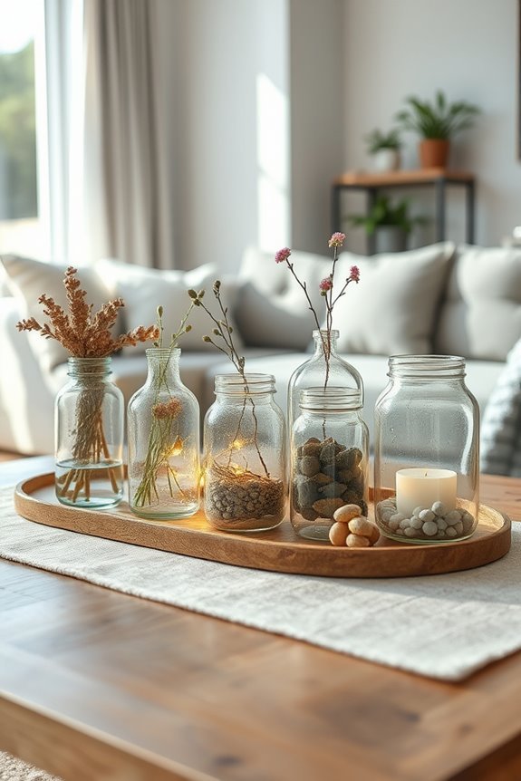 versatile glass jar decor