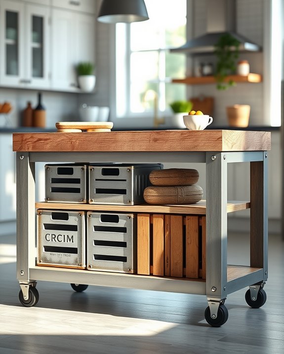 versatile mobile kitchen islands