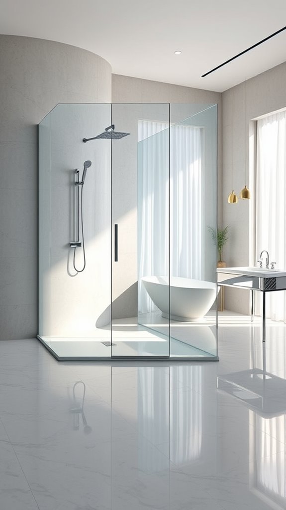 versatile modern bathroom design