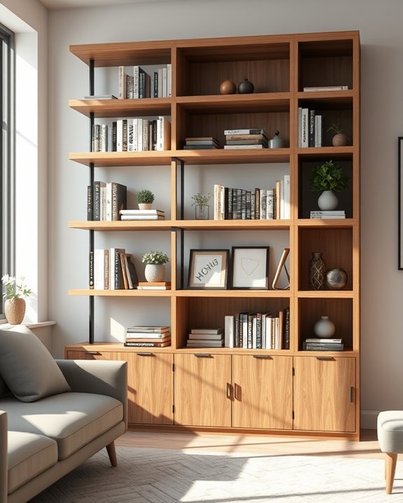 versatile multi functional shelving units