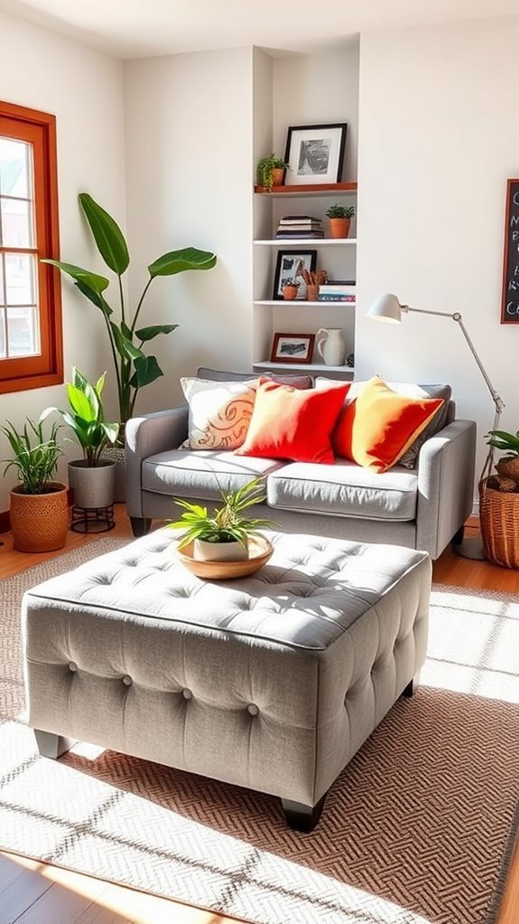 versatile seating and storage