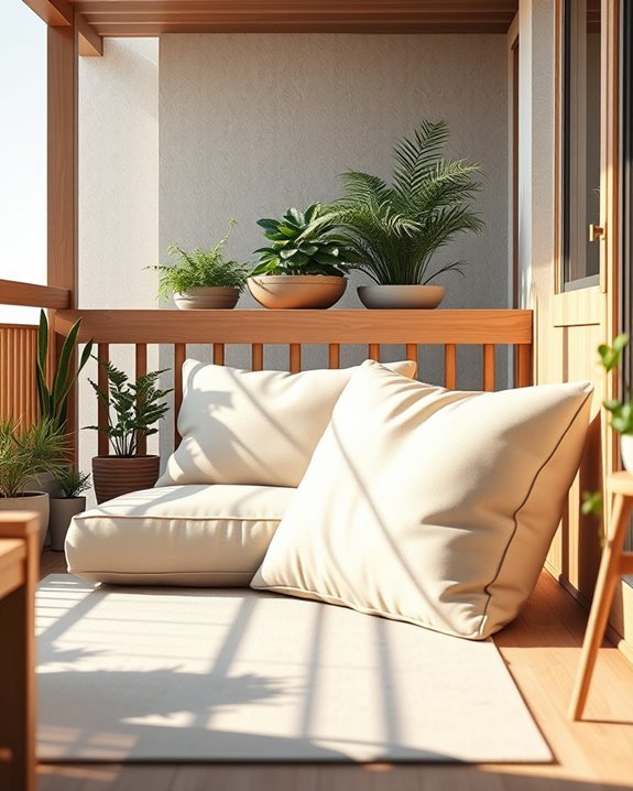 versatile waterproof storage cushions