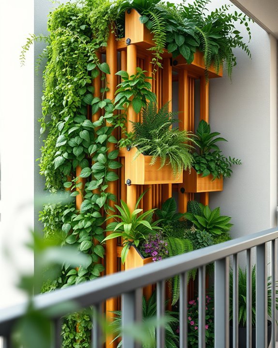 vertical bamboo planter benefits