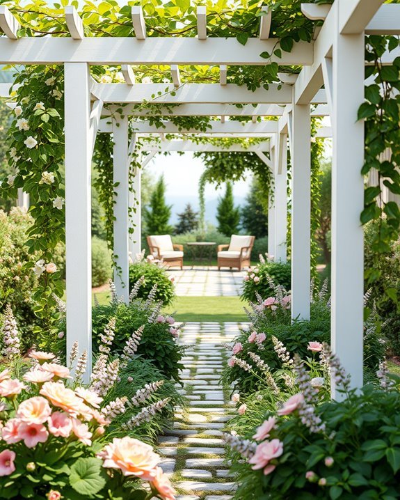 vertical beauty for gardens