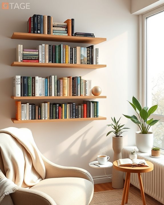 vertical book display solution